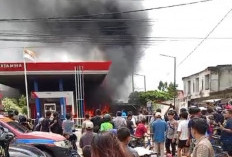 SPBU di Bungo Dani Terbakar, Satu Pompa dan Mini Bus Hangus 