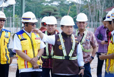 Gubernur Jambi Tinjau Pembangunan Tol Baleno, Progres 92,5 Persen, Ditargetkan Selesai  Akhir Agustus