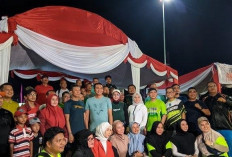 Fasilitasi Anak Muda dengan Night Run di Pedestrian Aek Meliuk