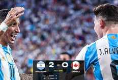 Argentina Lolos ke Final Copa America 2024 Usai Tundukkan Kanada 2-0