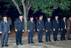 Bupati Bungo dan Wabup Bungo Ikuti Apel Kehormatan dan Renungan Suci di TMP Satria Negara Bungo 