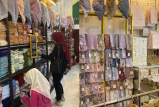 Tren Jilbab Pasmina dan Paris Jadi Favorit di Toko Vivi Jilbab Kota Jambi