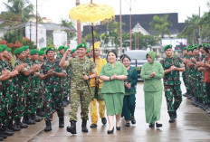 Wabup Katamso Sambut Dandim Baru 0419/Tanjab, Letkol Inf Zulhiardi Resmi Berkantor di Makodim Tanjab
