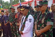 Pj Bupati Buka TMMD ke-122 di Desa Bedeng Rejo 