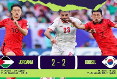 Korea Selatan dan Yordania Bermain Imbang 2-2
