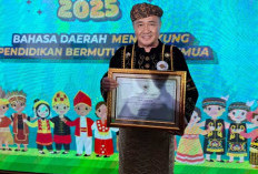 Wako Alfin dapat Pengakuan Nasional, Dalam Melestarikan Bahasa Daerah