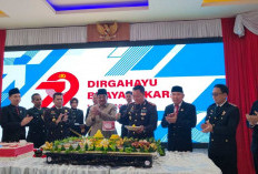 Polres Tanjab Barat Gelar Upacara Peringatan HUT ke-79 Bhayangkara 