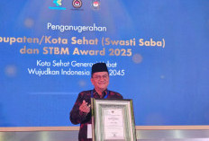 Kota Jambi Kembali Berprestasi, Terima Tanda Swasti Saba Wistara 2025