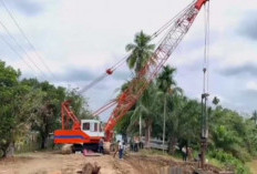 BPBD Desak Turap Selesai Tepat Waktu, Proyek Senilai Rp 20,4 M Dari Dana Hibah BNPB