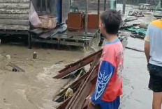 Tanjabtim Dikepung Banjir Rob! Ratusan Warga Mengungsi, Sekolah Terpaksa Belajar Online