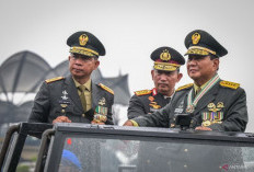 Prabowo Naik Pangkat Jenderal Bintang Empat