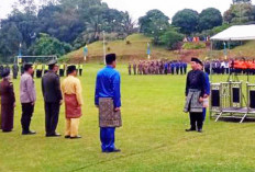 Ketua DPRD Tanjab Timur Menjadi Irup, Upacara Peringati HUT Provinsi Jambi