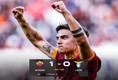 Roma Unggul Tipis! Mancini Antar Giallorossi Menang 1-0 dalam Derby Romawi