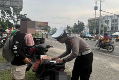 Polres Bungo Temukan  661 Pelanggar, 661 Ditilang  Selama Operasi Patuh Siginjai 2024