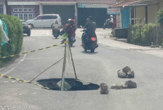 Jalan Simpang Sumur Anyir Jebol, Wako Perintahkan PUPR Segera Perbaiki