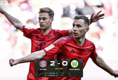Bayern Tumbangkan Wolfsburg 2-0 dalam Pekan ke-33 Bundesliga