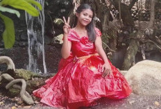 Melody Plastika, Peserta Kontes Dangdut dengan Gaun Unik yang Kini Jadi Sorotan