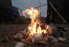 Pelaku Bakar Sampah di Ruang Terbuka Terancam Sanksi Publikasi Wajah
