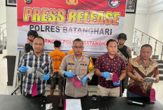 Polres Batanghari Tangkap Dua Pelaku Penyalahgunaan Narkoba