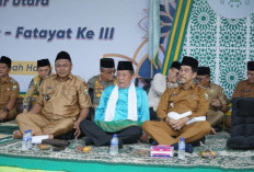 Pj Bupati Raden Najmi Hadiri Tabligh Akbar  Majelis Wakil Cabang Nahdlatul Ulama Bahar Utara