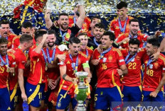 Kalahkan Inggris Dengan Skor 2-1, Spanyol Raih Gelar Juara Euro 2024