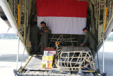  Hercules TNI AU Berangkatkan 1.200 Payung Udara