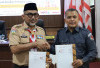 Bawaslu Teken MoU dengan Kwarda Pramuka Jambi
