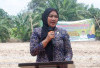 Ketua TP PKK Muaro Jambi Ririn Novianty Hadiri Penanaman 1 Hektar Jagung 