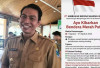 M. Fadhil Ajak Warga Kibarkan Bendera Merah Putih 