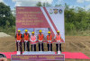 Ground Breaking Dapur Sehat Bergizi, Kapolres Bungo Sambut Kedatangan Kapolda Jambi