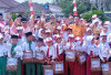  Bupati Dillah Launching Seragam Sekolah Gratis dan Teken MOU Bersama BPJS    