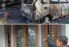 Rumah Dinas Wagub Jambi Abdullah Sani  Diserang Massa Anarkis, Mobil Jurnalis Jambi Ikut Dibakar