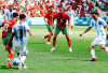 Gol Kontroversial Medina Dianulir, Maroko Menang 2-1 Atas Argentina