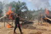 Razia PETI Diduga Bocor, Penambang Kabur Polisi Bakar 10 Alat Tambang di Batanghari    