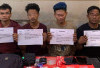 Sarang Narkoba di Kos-Kosan Terbongkar, Polisi Amankan 4 Orang